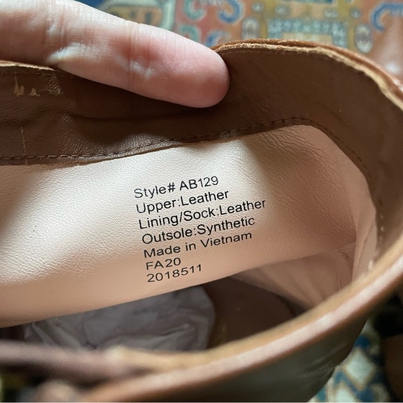 J. Crew Pointed-toe Sadie boots in leather in Warm Sepia - Picture 6 of 7